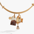 ALEX AND ANI — 'Spill the Tea' Cup & Tea Bag Charm Bangle