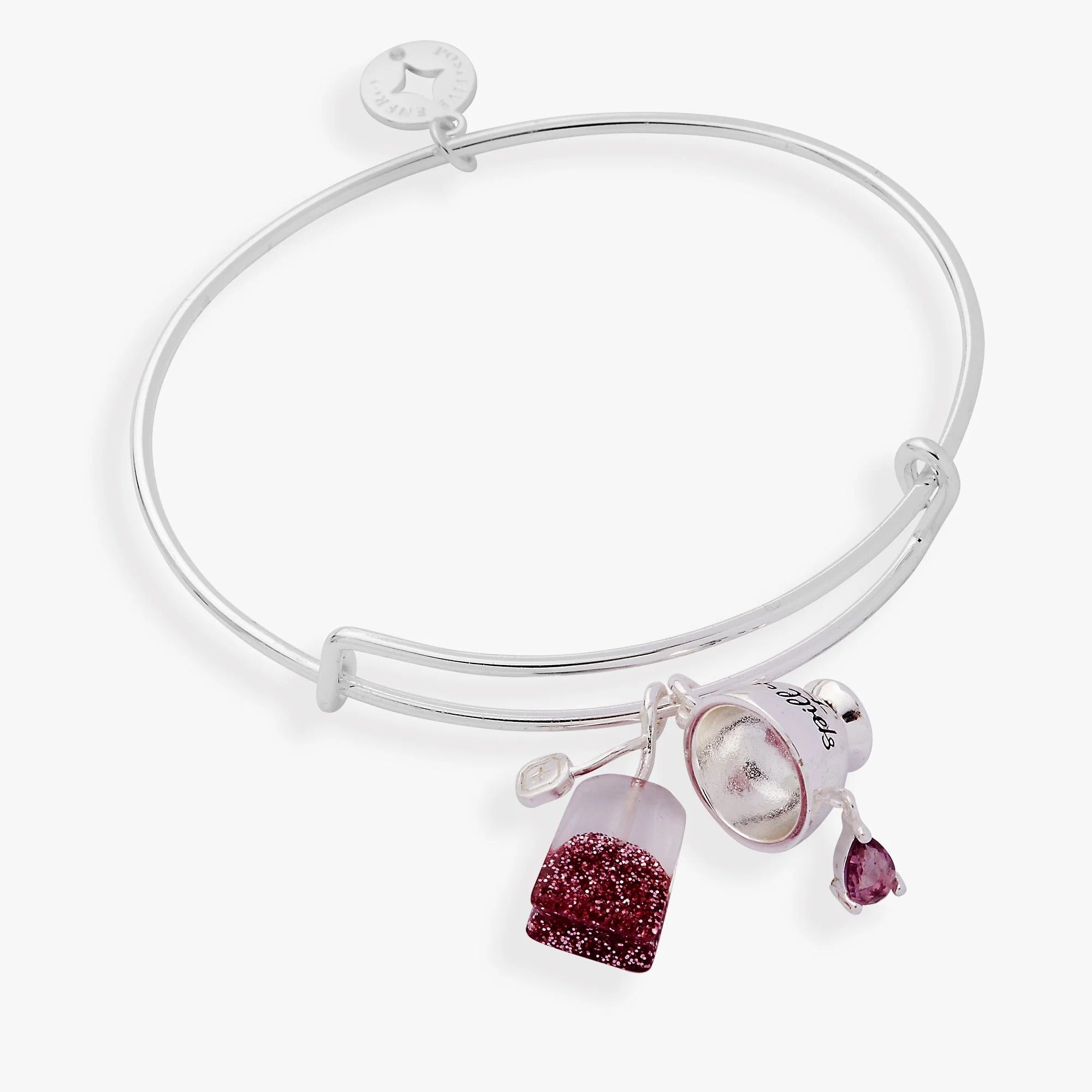 ALEX AND ANI — 'Spill the Tea' Cup & Tea Bag Charm Bangle