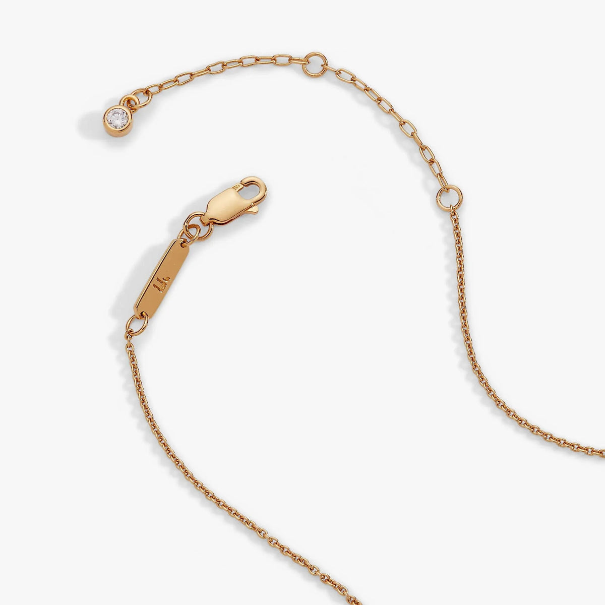 ALEX AND ANI — Star of David Delicate Pave Crystal Pendant Necklace