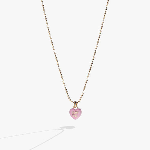 ALEX AND ANI — Sweethearts® 'I Luv You' Charm Necklace