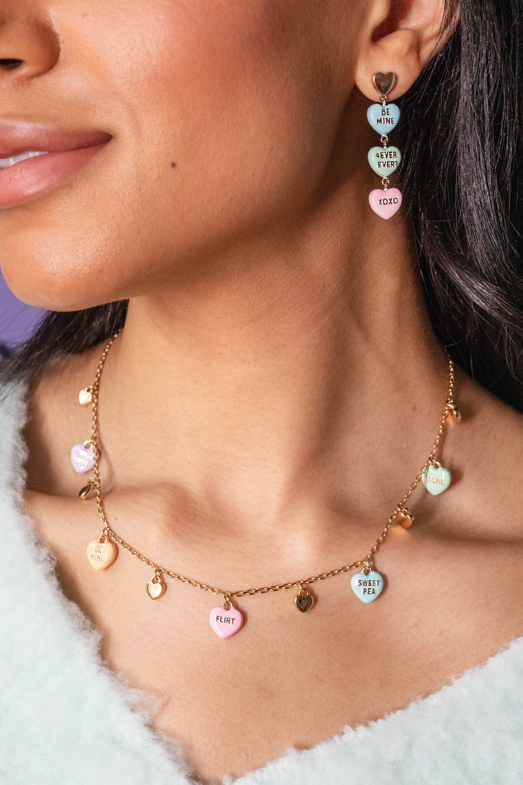 ALEX AND ANI — Sweethearts® Multi-Charm Necklace