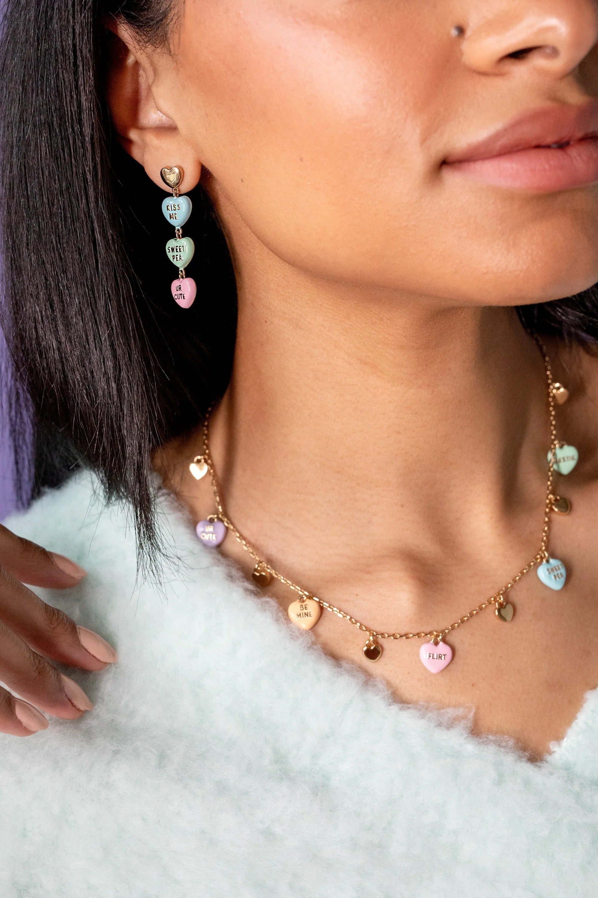 ALEX AND ANI — Sweethearts® Multi-Charm Necklace