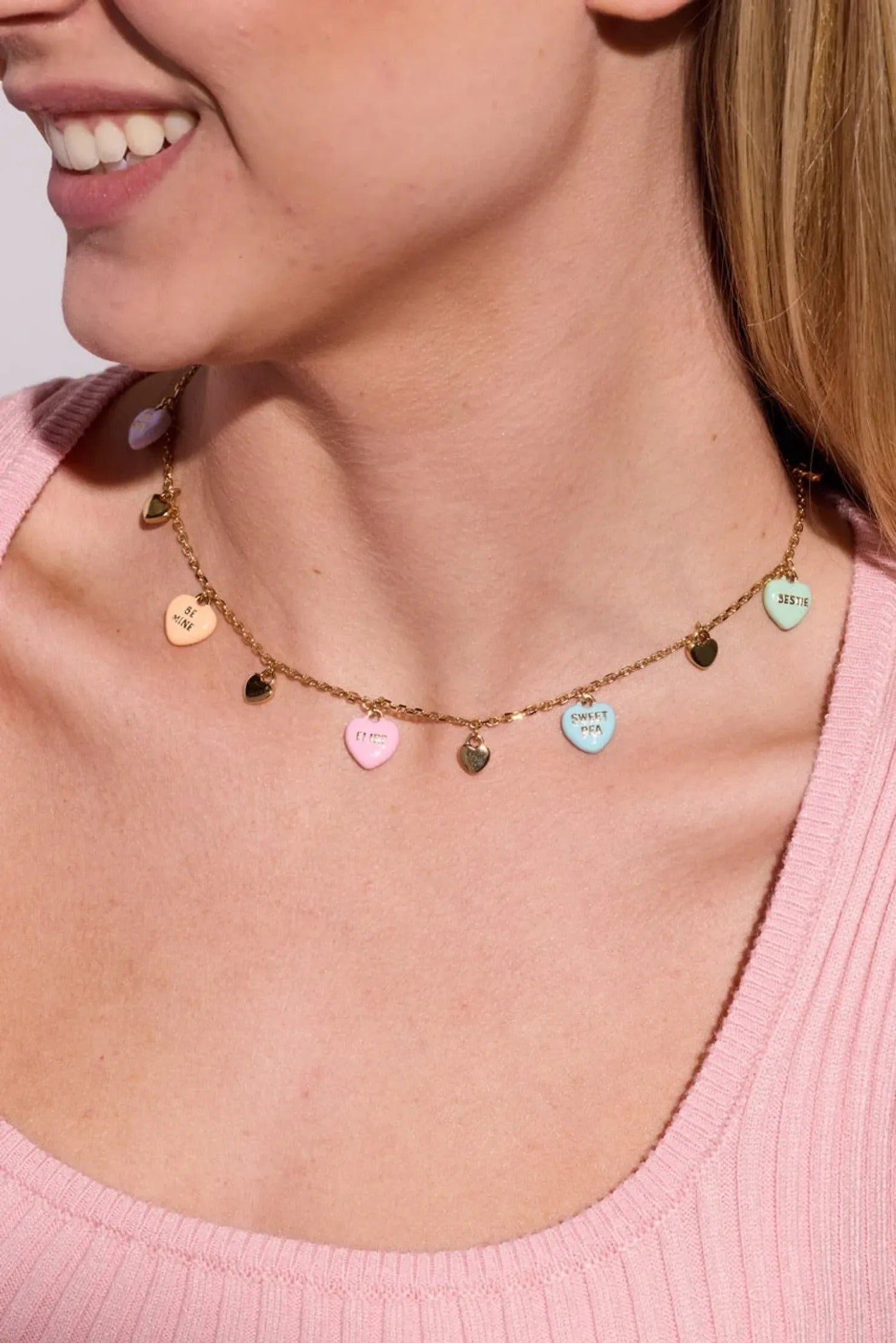 ALEX AND ANI — Sweethearts® Multi-Charm Necklace
