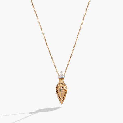 ALEX AND ANI — 'Written in the Stars' Potion Bottle Slider Necklace