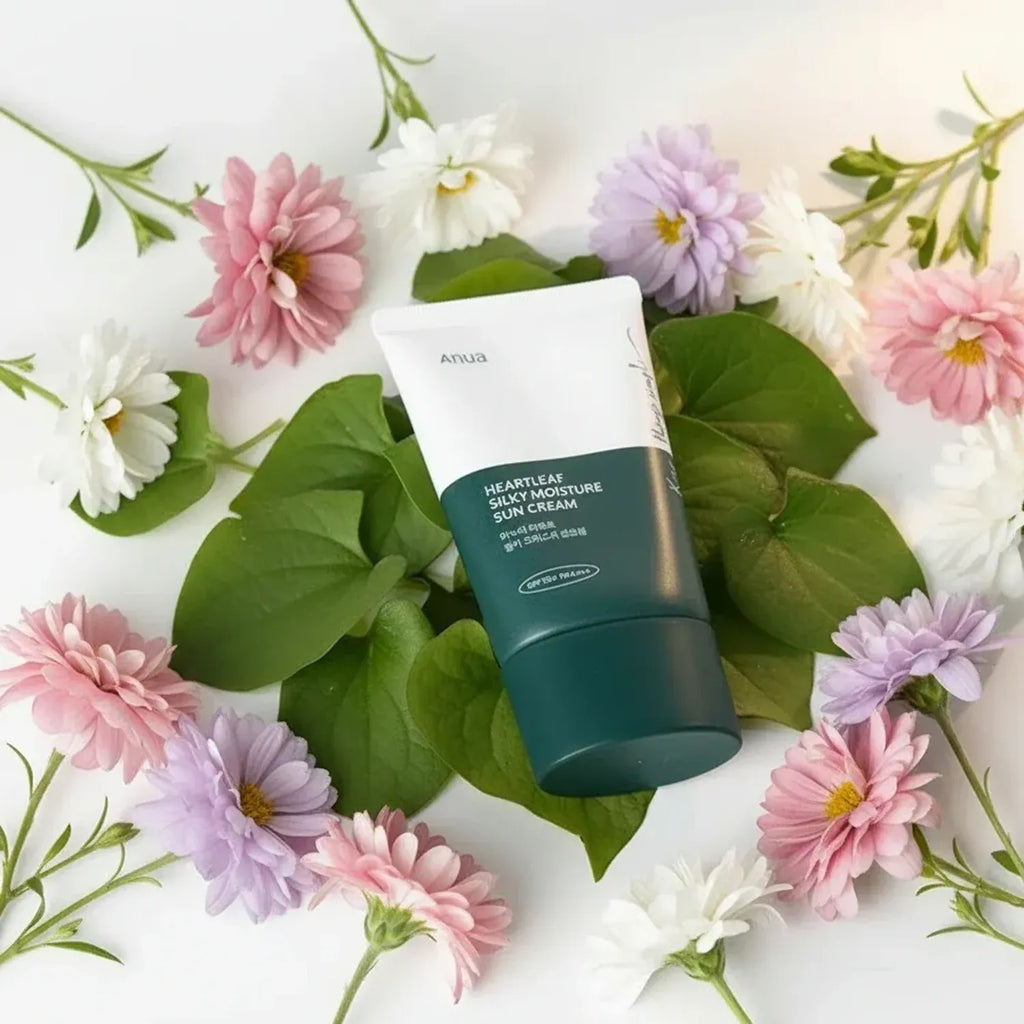 Anua — Anua Heartleaf Silky Moisture Sunscreen SPF 50+ PA++++ 50ml - Korean Skin Care