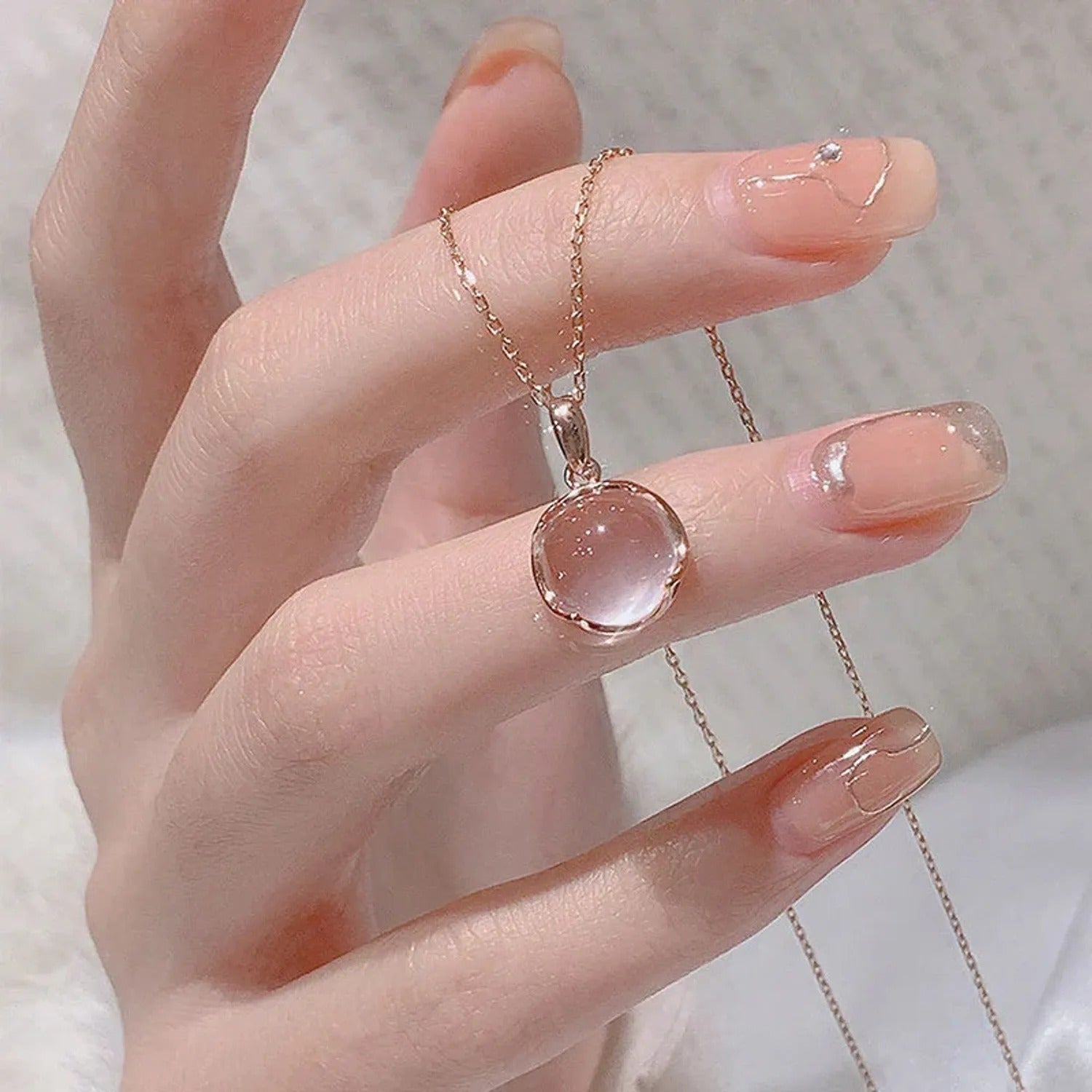 Aquamarine Crystal Necklace & Accessories Collection