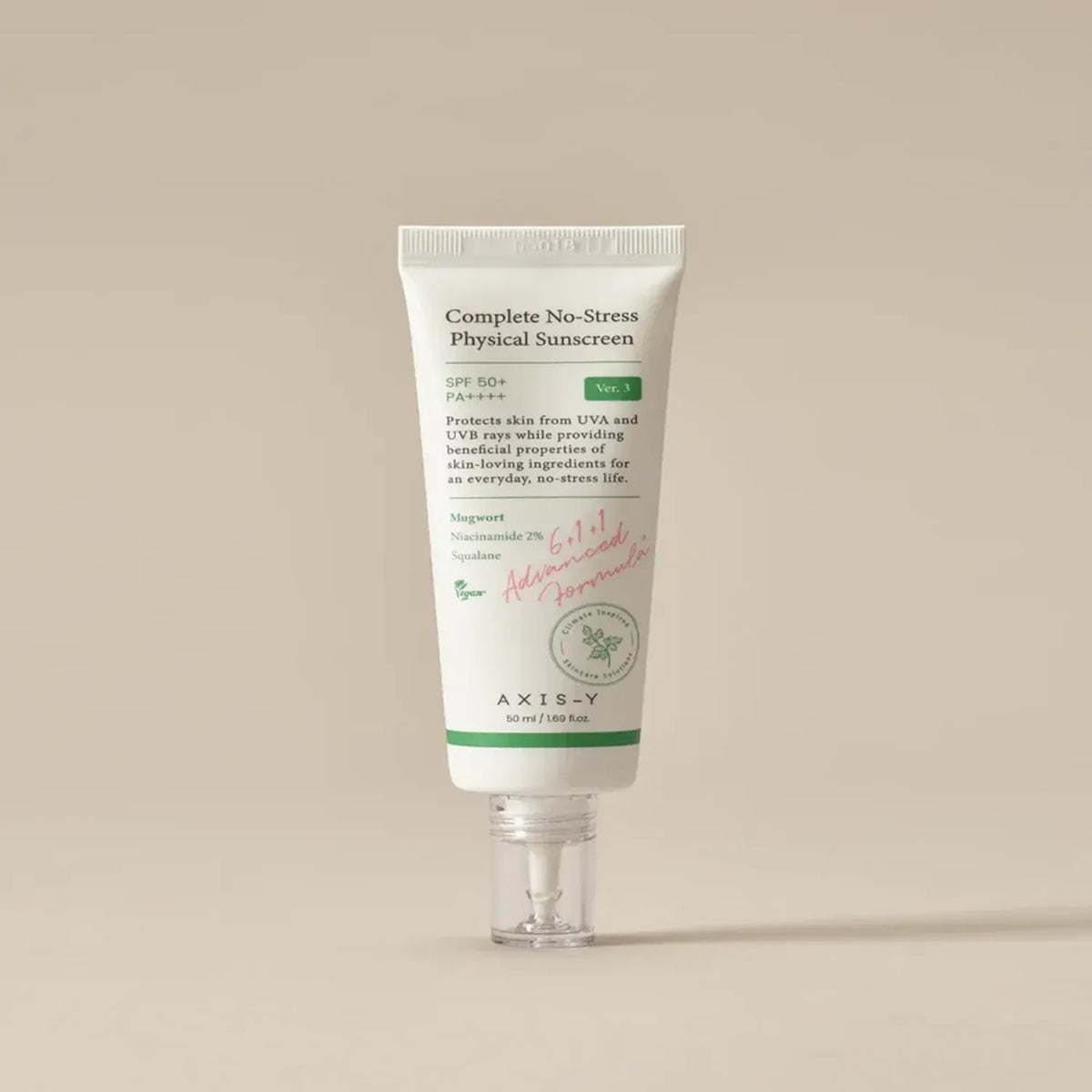 AXIS-Y — [AXIS-Y] Complete No-Stress Physical Sunscreen 50ml