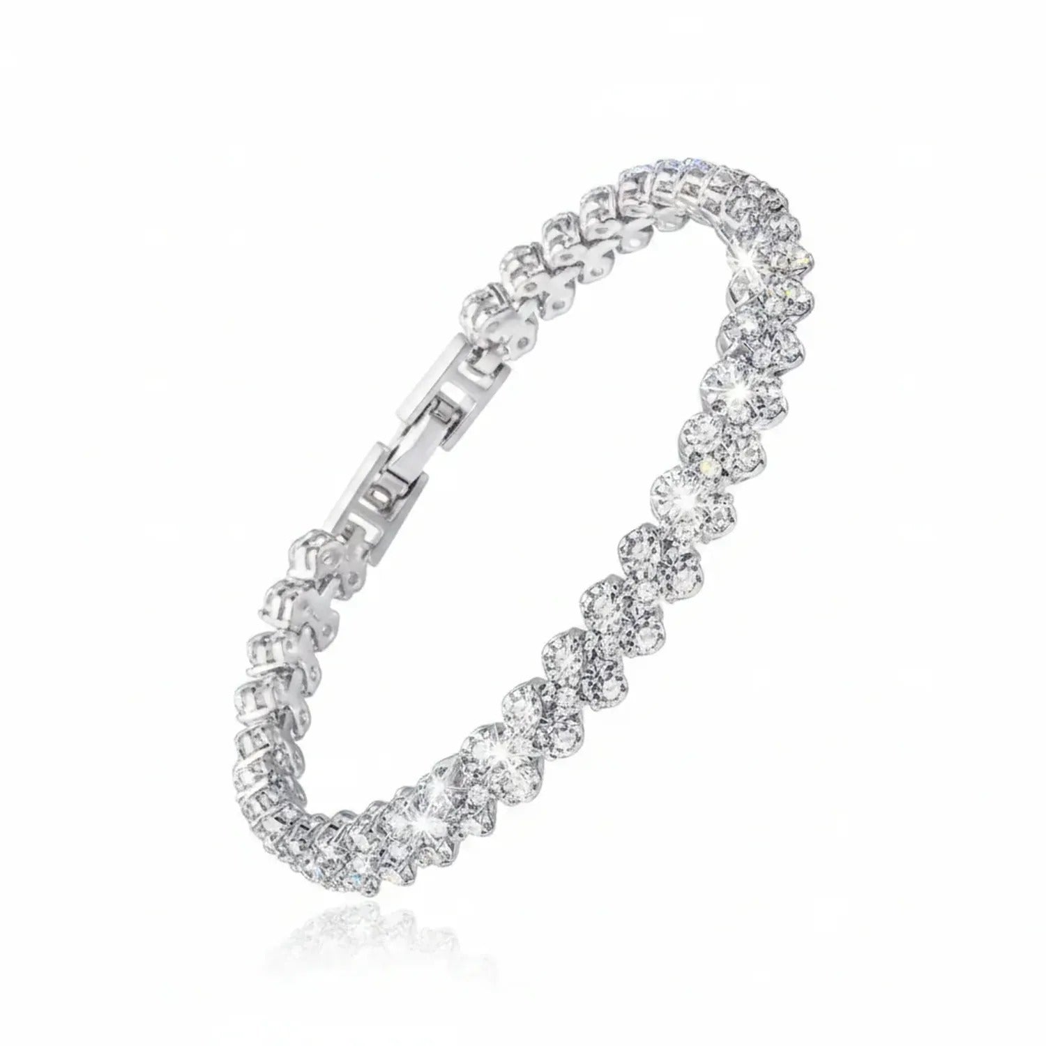Bamboo-Link, Twist & Lock Alloy Bracelet Collection