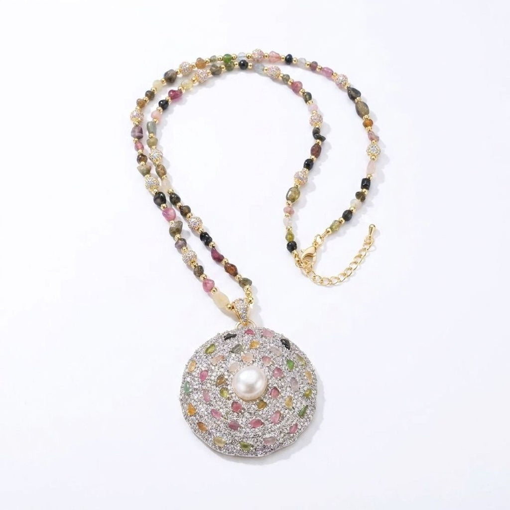 Baroque Pearl Heirloom Jewelry Set - Pearl Necklace, Earrings, Bangle & Rings