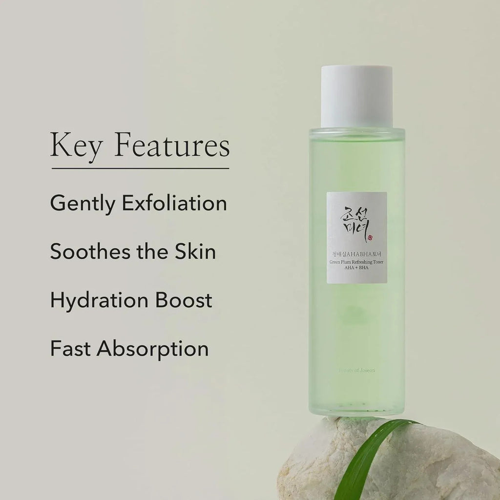 BeautyOfJoseon — [BeautyOfJoseon] Green Plum Refreshing Toner : AHA + BHA 150ml
