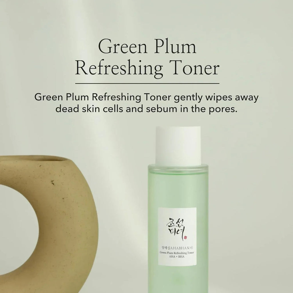 BeautyOfJoseon — [BeautyOfJoseon] Green Plum Refreshing Toner : AHA + BHA 150ml