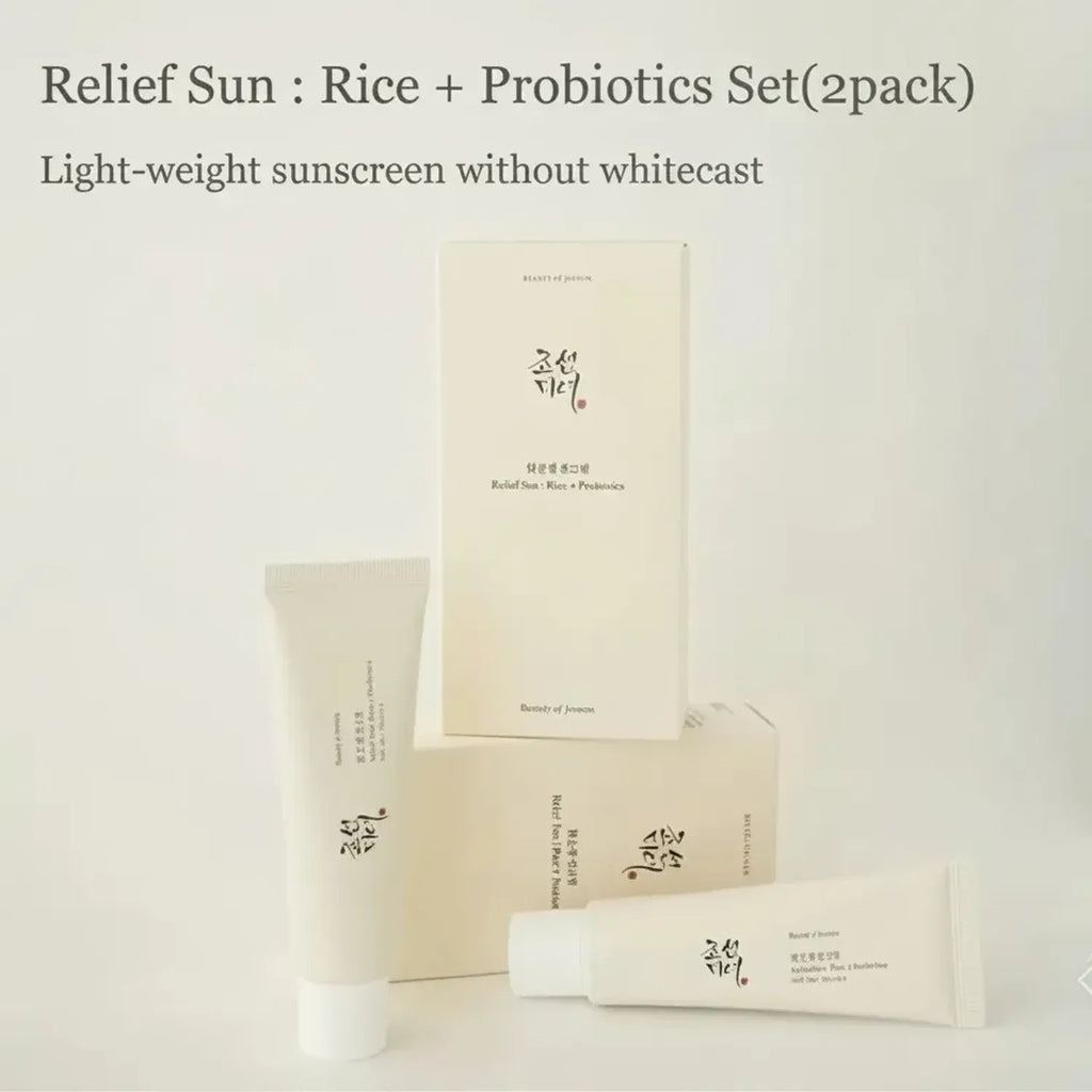 BeautyOfJoseon — BeautyOfJoseon Relief Sun Rice + Probiotics SPF 50+ PA++++ Sunscreen 50ml - Korean Skin Care