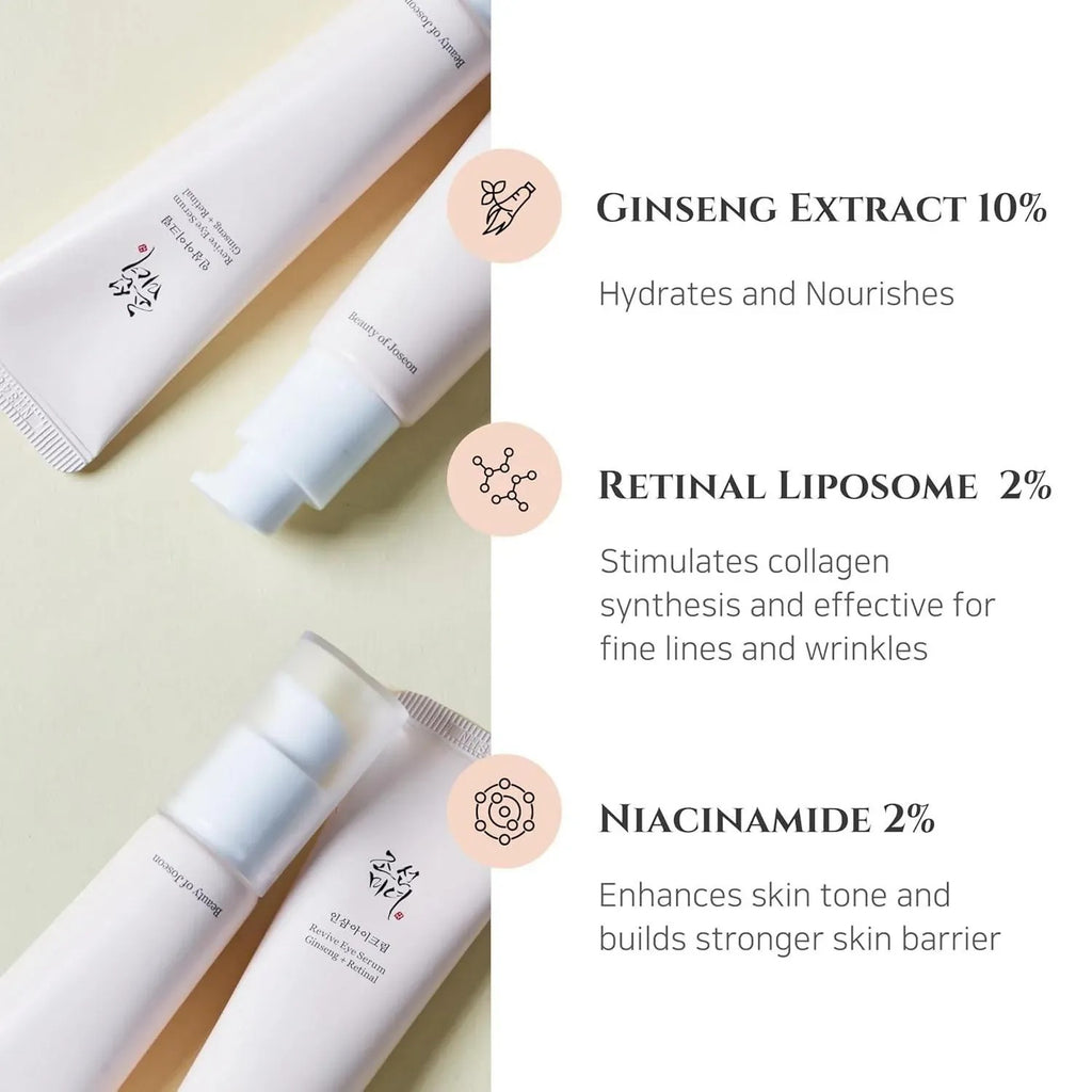 BeautyOfJoseon — BeautyOfJoseon Revive Eye Serum Ginseng + Retinal 30ml
