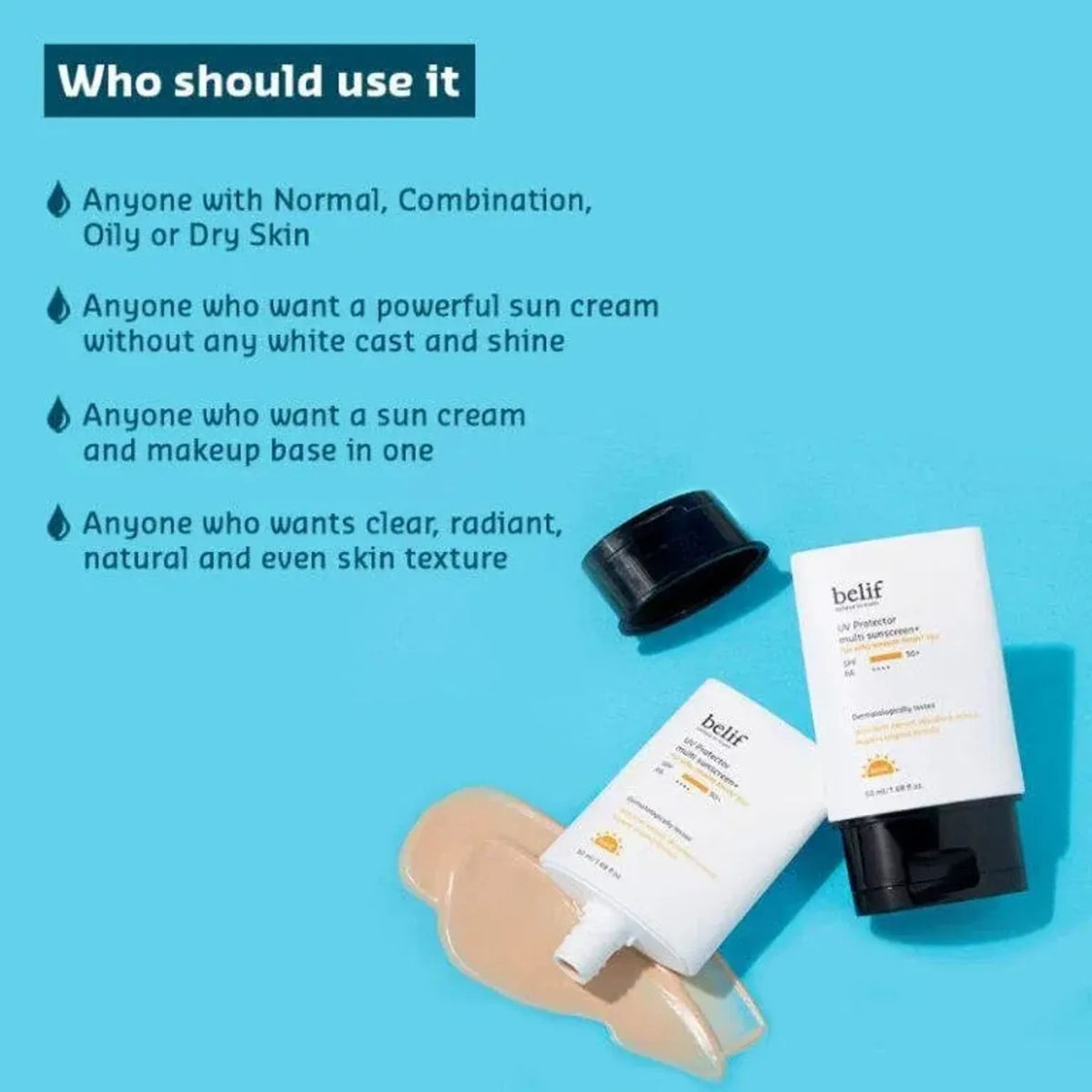 Belif — [Belif] UV protector multi sunscreen+ 50 ml