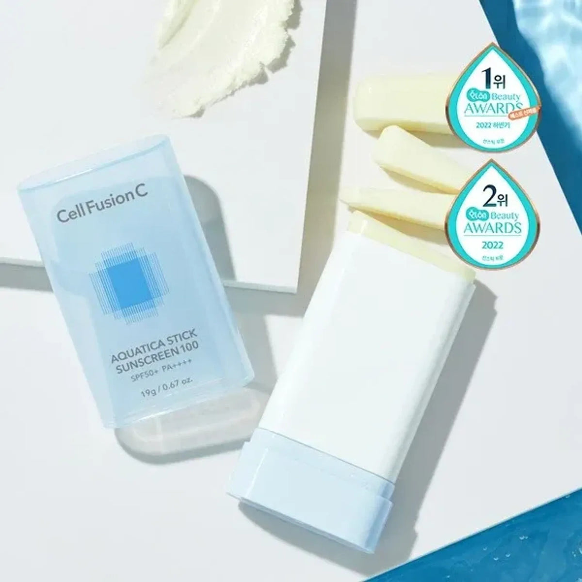 CellFusionC — [CellFusionC] Aquatica Stick Sunscreen 100 SPF50+/PA++++ 19g