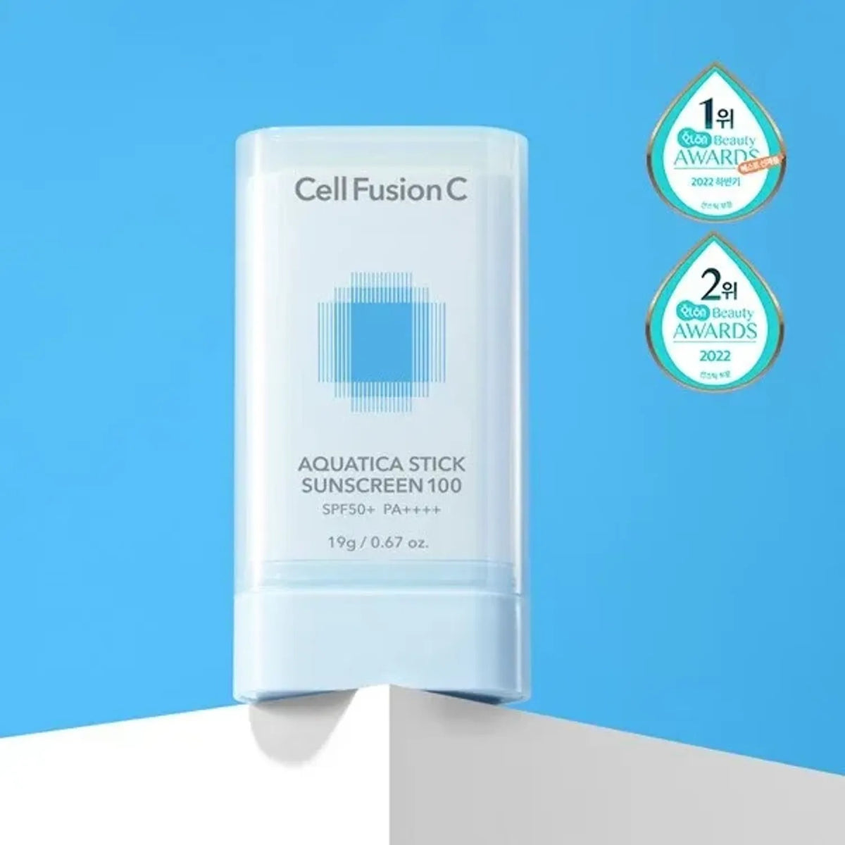 CellFusionC — [CellFusionC] Aquatica Stick Sunscreen 100 SPF50+/PA++++ 19g