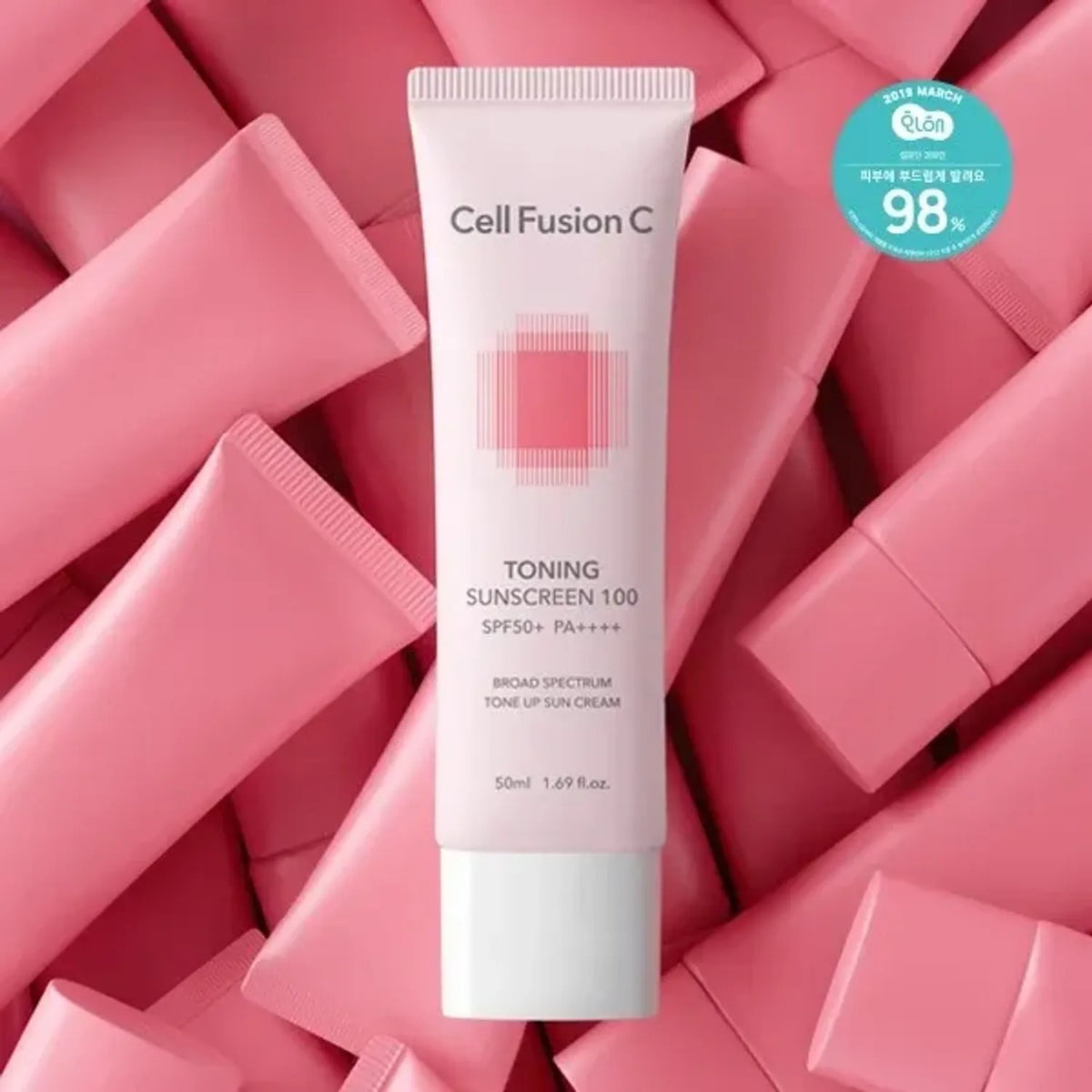 CellFusionC — [CellFusionC] Toning Sunscreen 100 SPF50+/PA++++ 50ml