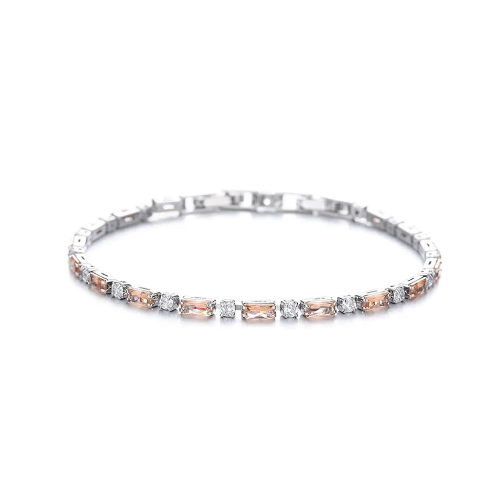 Champagne Gold Zirconia Bracelet