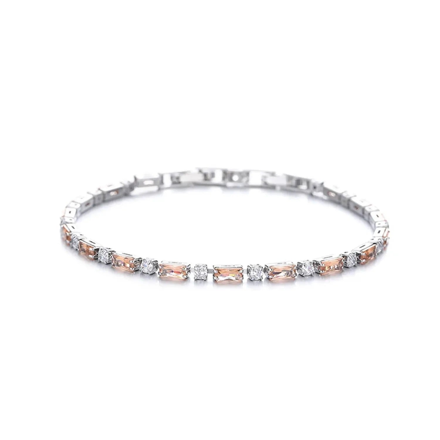 Champagne Gold Zirconia Bracelet