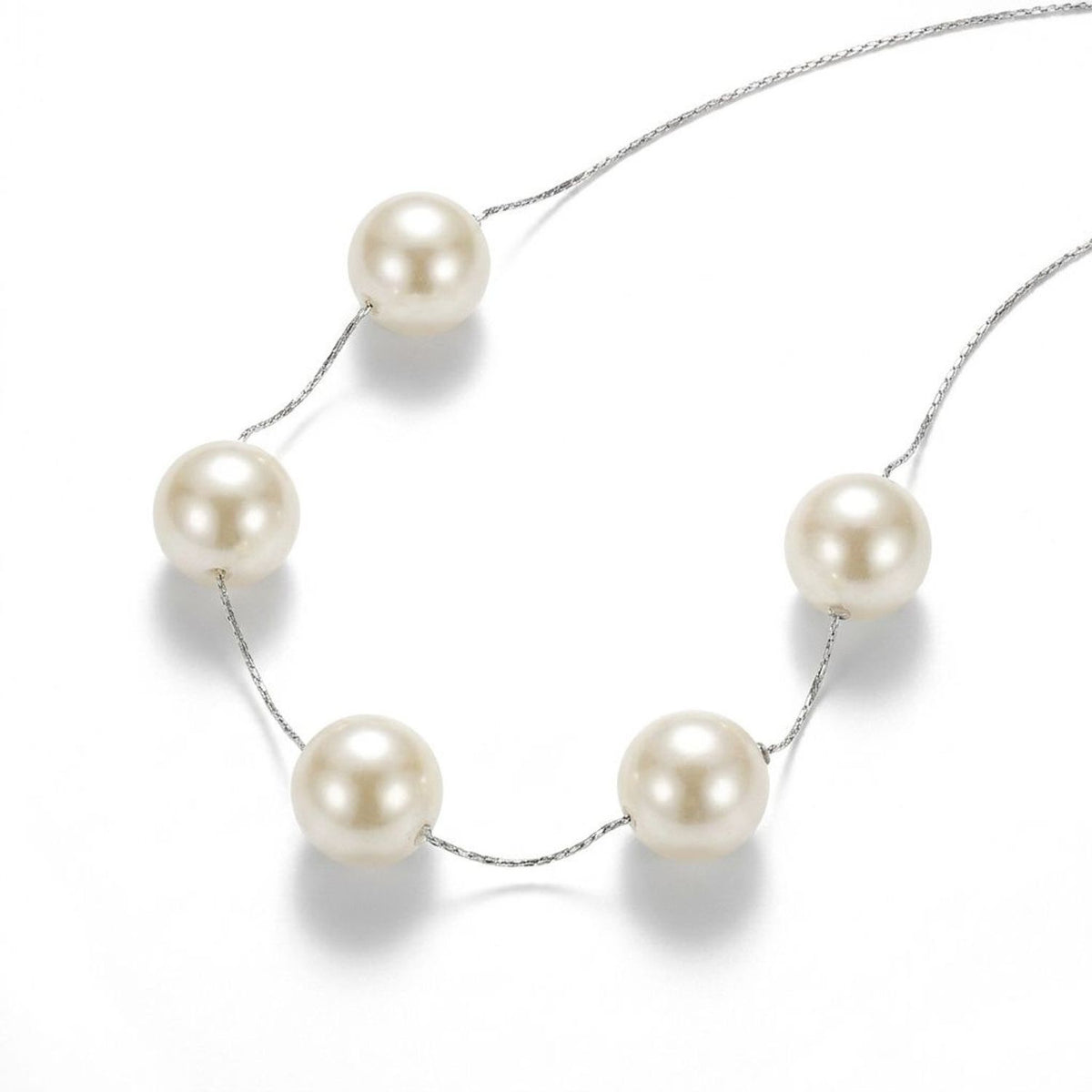 Chunky Punk Geometric Bead Collarbone Choker Necklaces for Women - Statement Jewelry