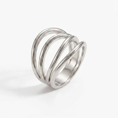 CJDROPSHIPPING — CJDROPSHIPPING Exaggerated Glossy Wide Open Bangle Bracelet for Women