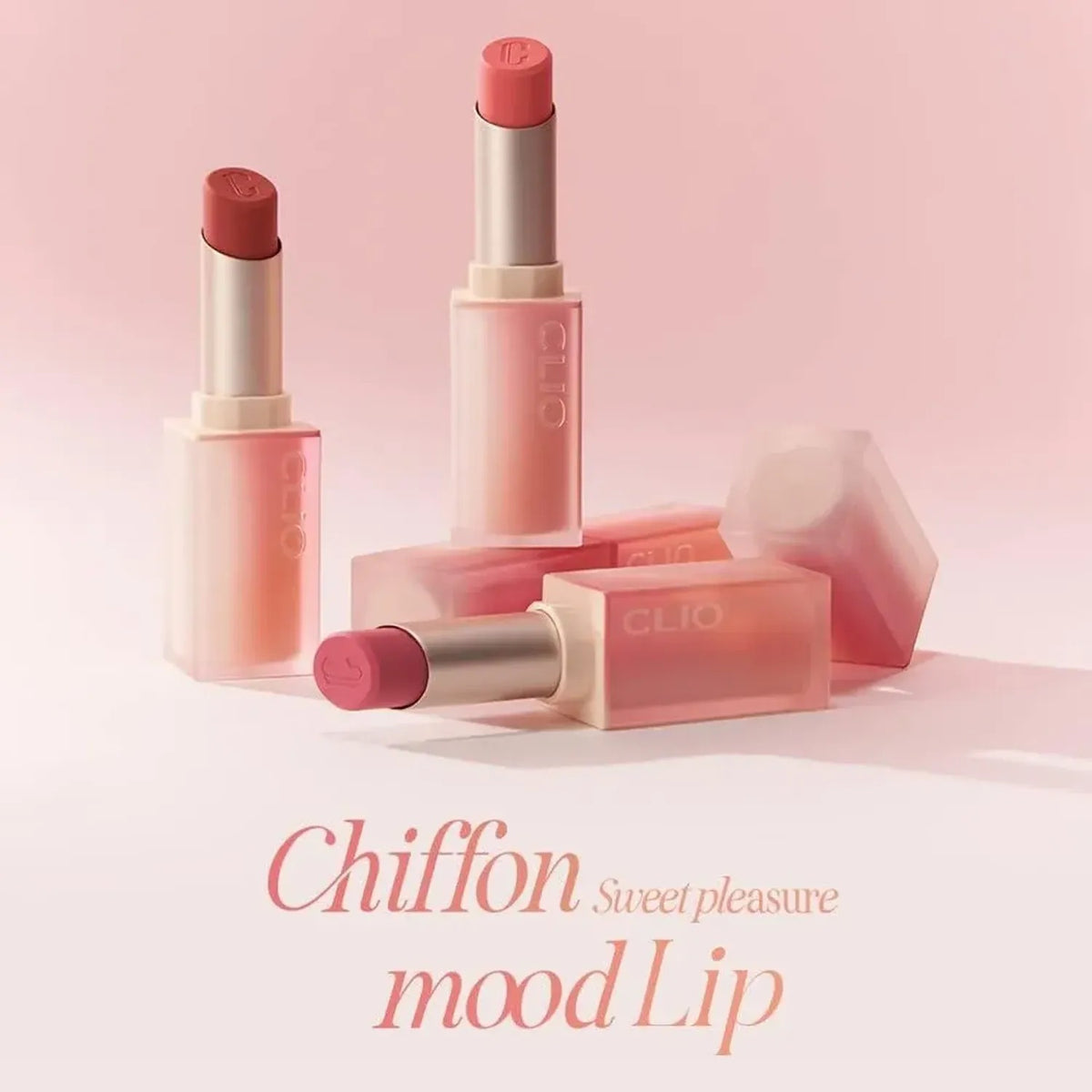 Clio — [Clio] Chiffon Mood Lip #09 Strawberry Cookie