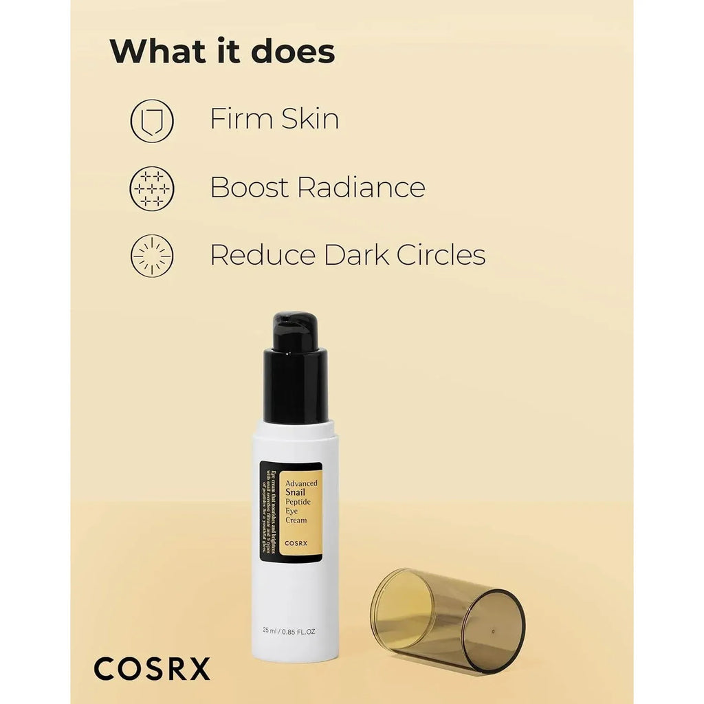 Cosrx — Cosrx Advanced Snail Peptide Eye Cream 25ml - Korean Skin Care