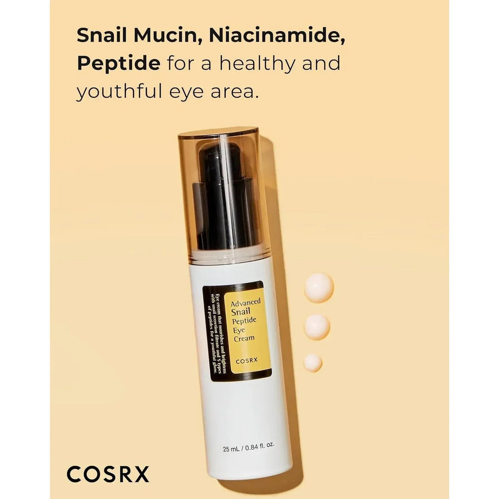 Cosrx — Cosrx Advanced Snail Peptide Eye Cream 25ml - Korean Skin Care