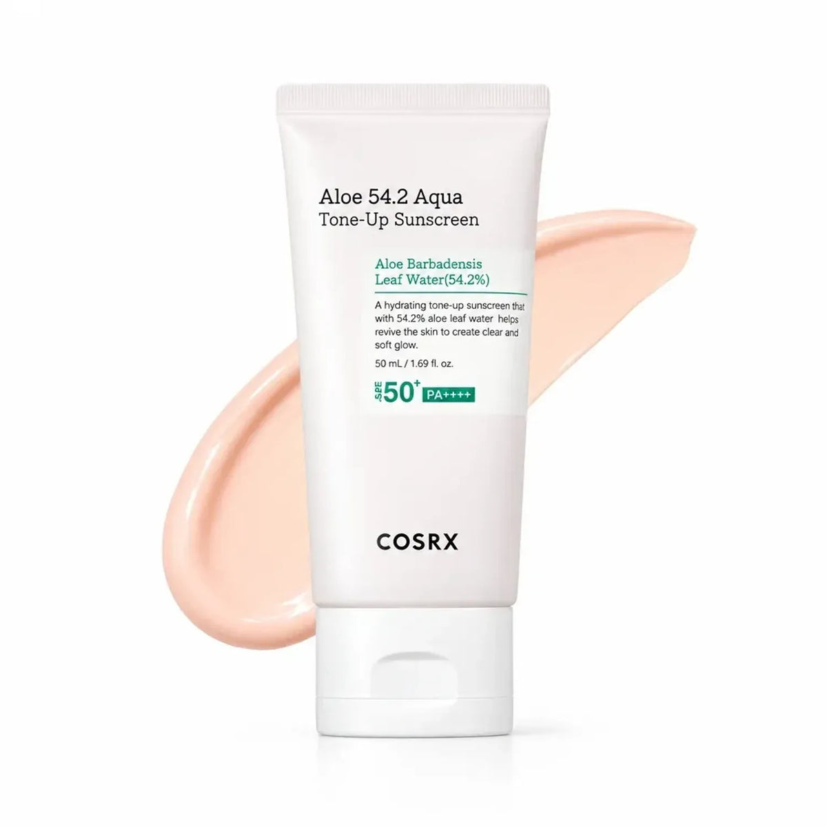 Cosrx — Cosrx Aloe 54.2 Aqua Tone-up Sunscreen 50ml - Korean Skin Care SPF 50+