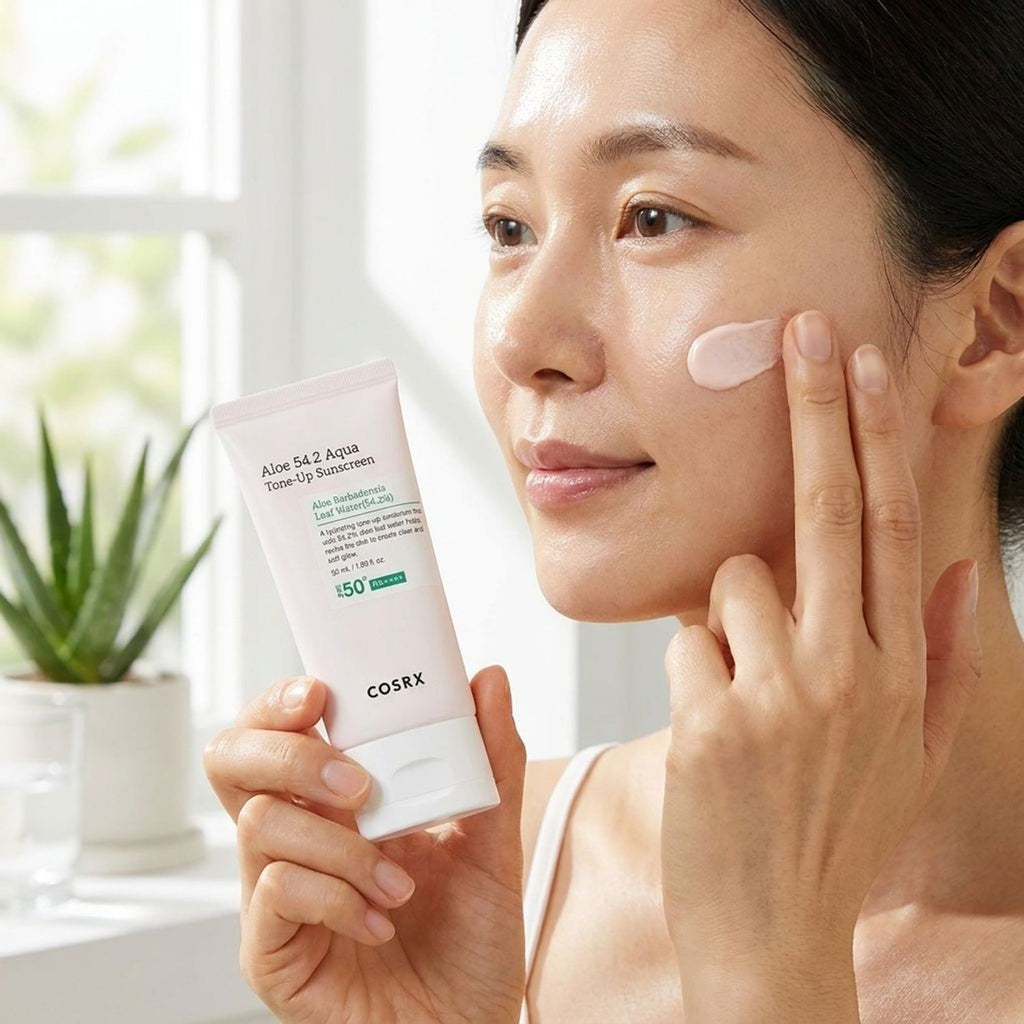 Cosrx — Cosrx Aloe 54.2 Aqua Tone-up Sunscreen 50ml - Korean Skin Care SPF 50+