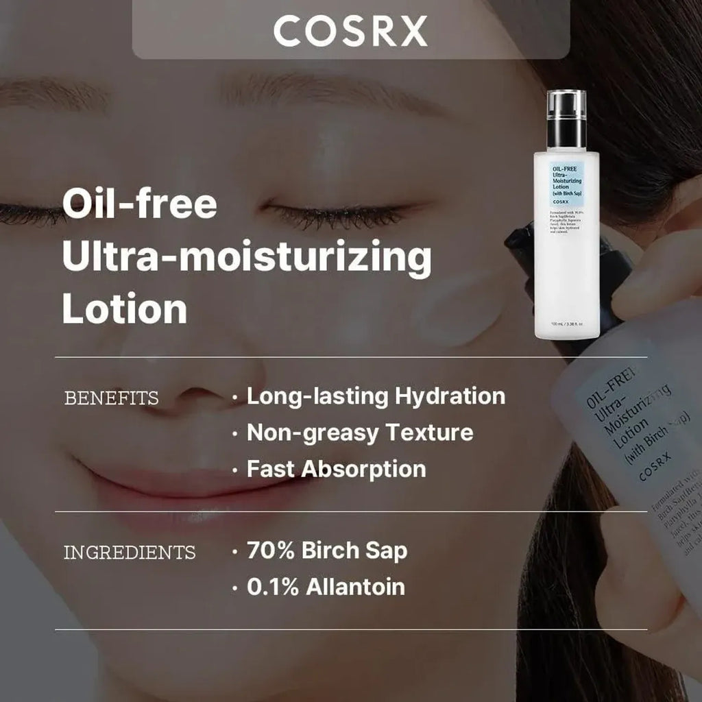 Cosrx — Cosrx Oil-Free Ultra-Moisturizing Lotion with Birch Sap 100ml