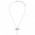Cupid Heart Angel Pendant Clavicle Necklace
