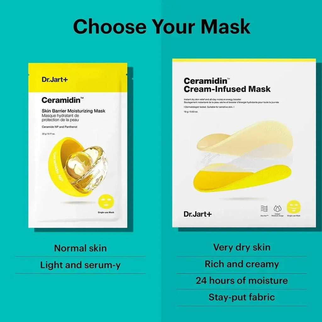 Dr.Jart+ — [Dr.Jart+] CERAMIDIN CREAM-INFUSED MASK 18g - 5pcs