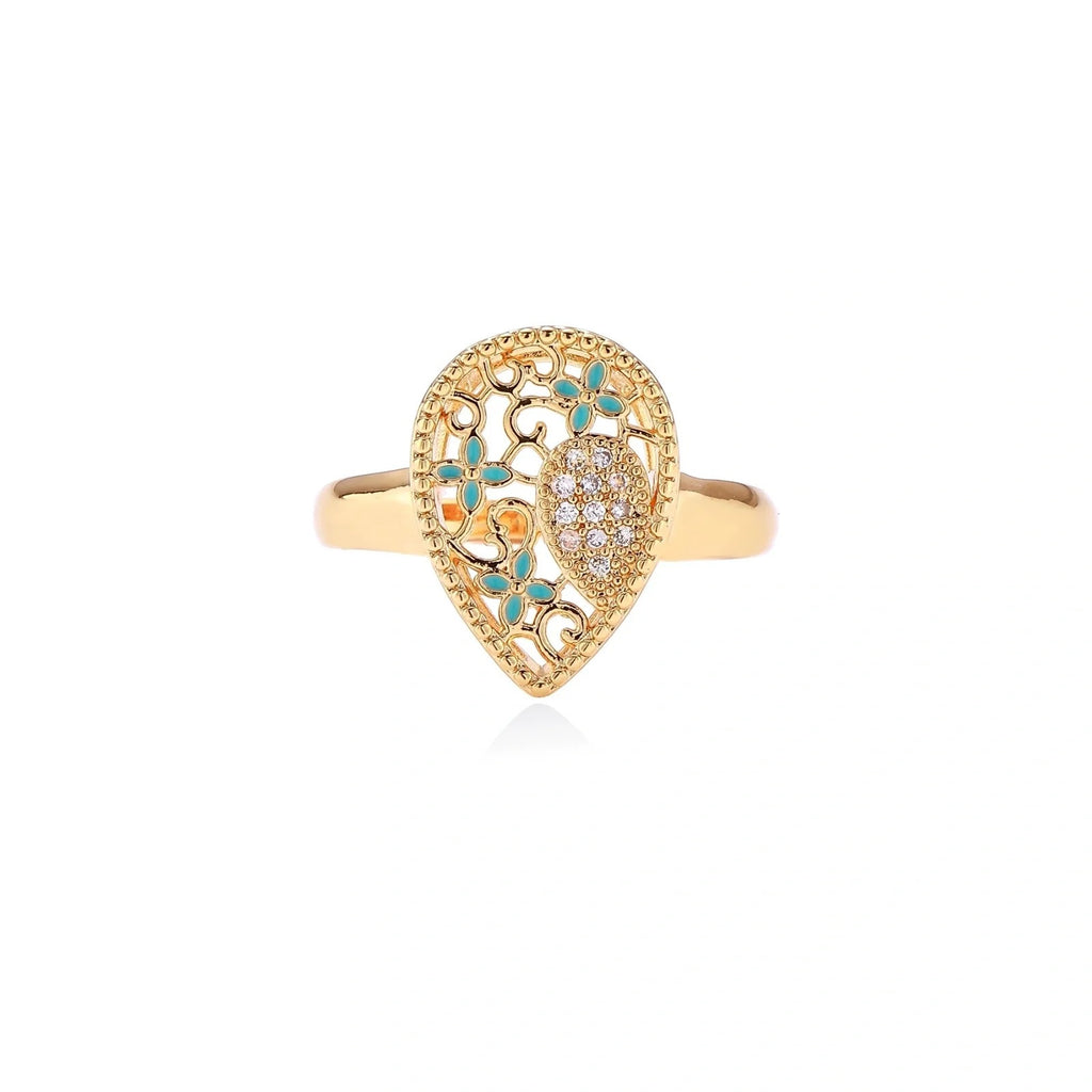 Enchanted Heart Ring by Linda's Look
