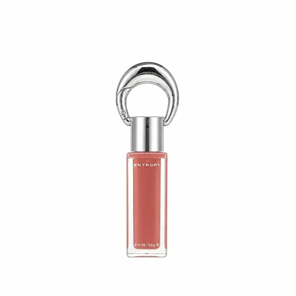 ENTROPY — ENTROPY Charm Tint Glossy Gel Lip Tint - Dewy Lip Gloss with Key Ring Cap