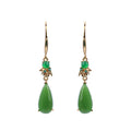Ethnic-Style Handmade 24K Gold Drop Earrings