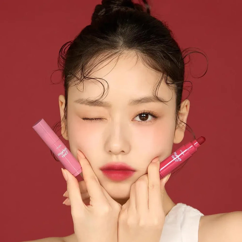EtudeHouse — [EtudeHouse] Dear Darling Marker Tint 3.5g #05 Pink Tangerine