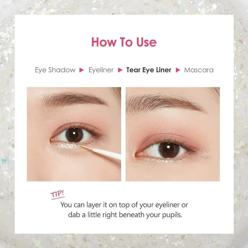 Etudehouse — [Etudehouse] Tear Eye Liner 01 White