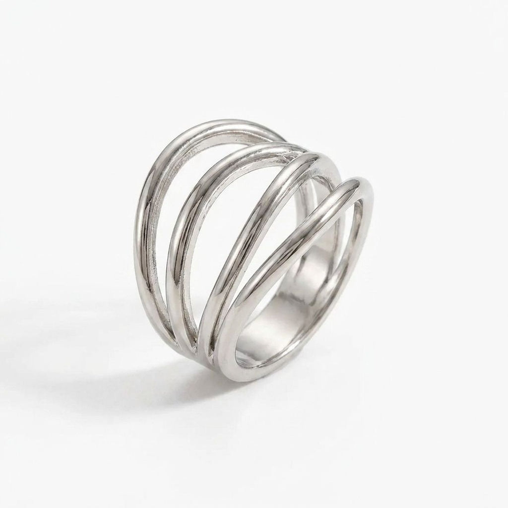 Exaggerated Glossy Wide Open Bangle Bracelet for Women