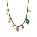 Fashionable 18K Gold Letter Necklace