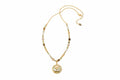 Freshwater Pearl & Natural Stone Necklace – Neo-Chinese Style
