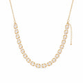 Geometric Beaded Necklace – European-American Style