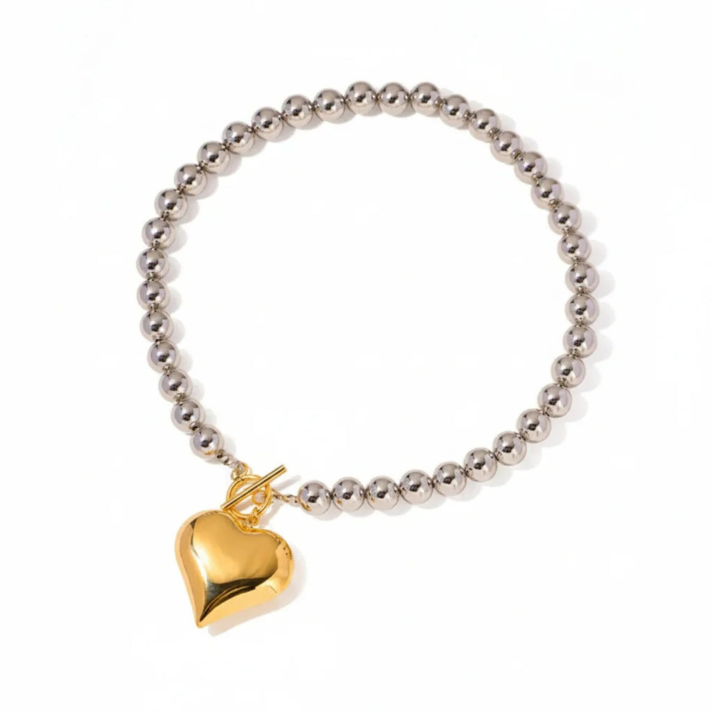 Gold-Plated Titanium Steel Layered Necklace – Tarnish-Free Women's Jewelry