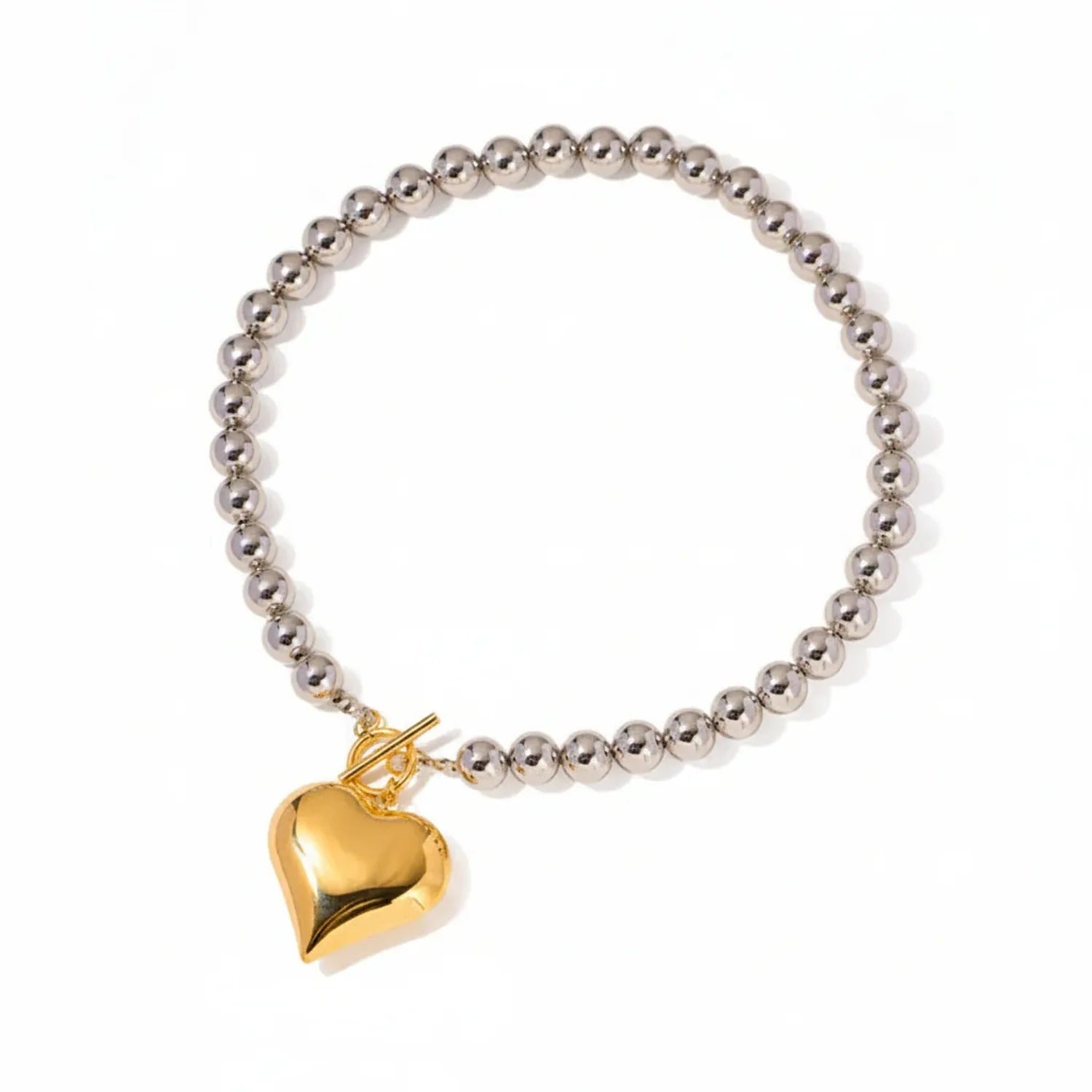 Gold-Plated Titanium Steel Layered Necklace – Tarnish-Free Women's Jewelry