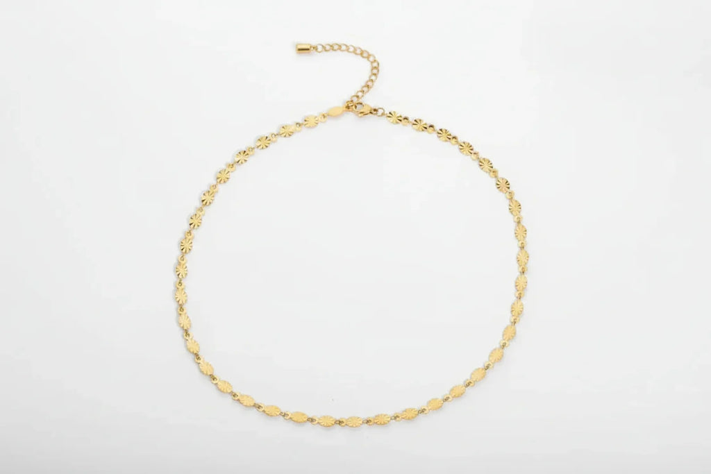 Gold-Plated Titanium Steel Layered Necklace – Tarnish-Free Women's Jewelry