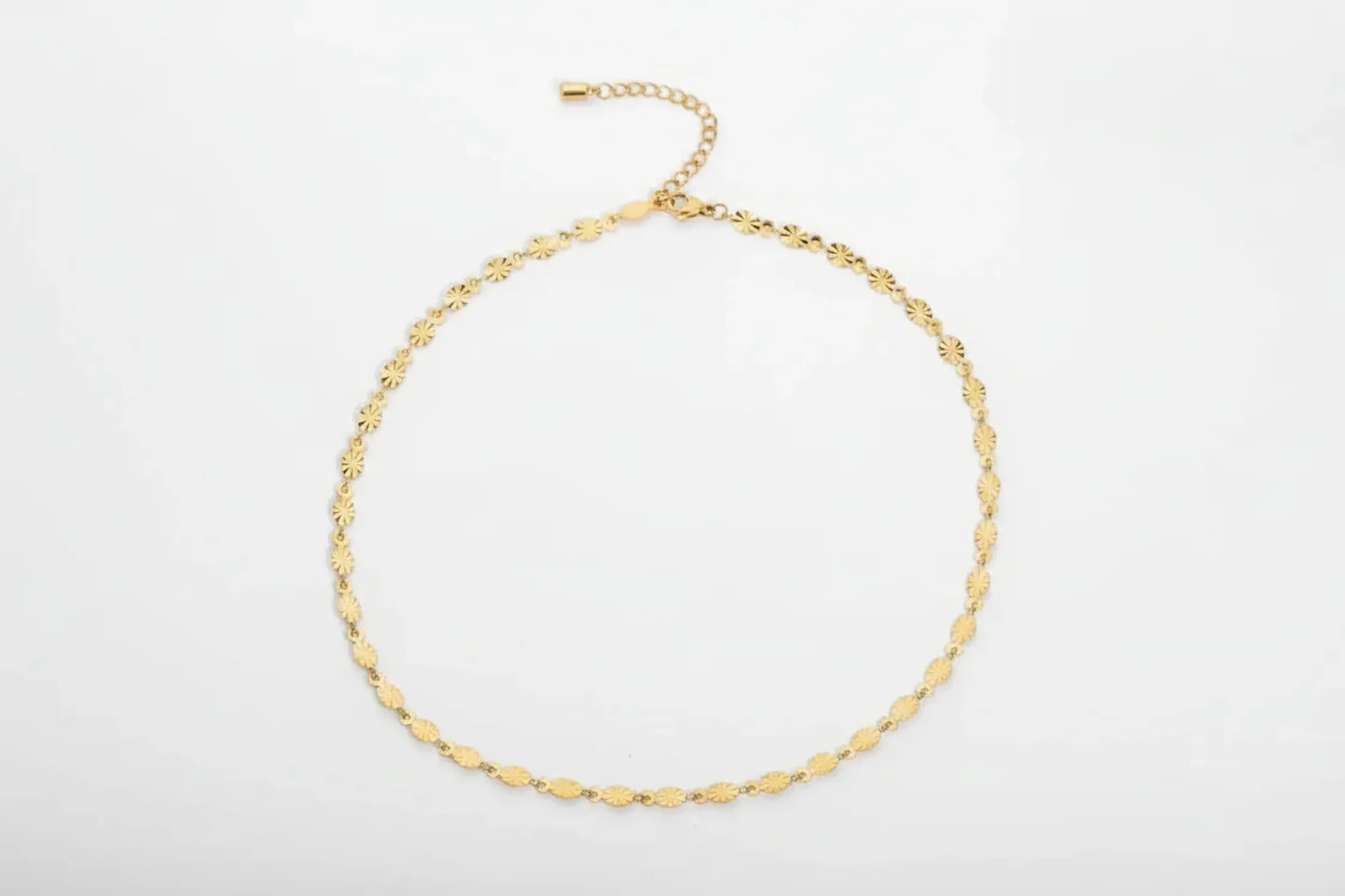 Gold-Plated Titanium Steel Layered Necklace – Tarnish-Free Women's Jewelry