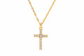 Gold-Plated Titanium Steel Layered Necklace – Tarnish-Free Women's Jewelry