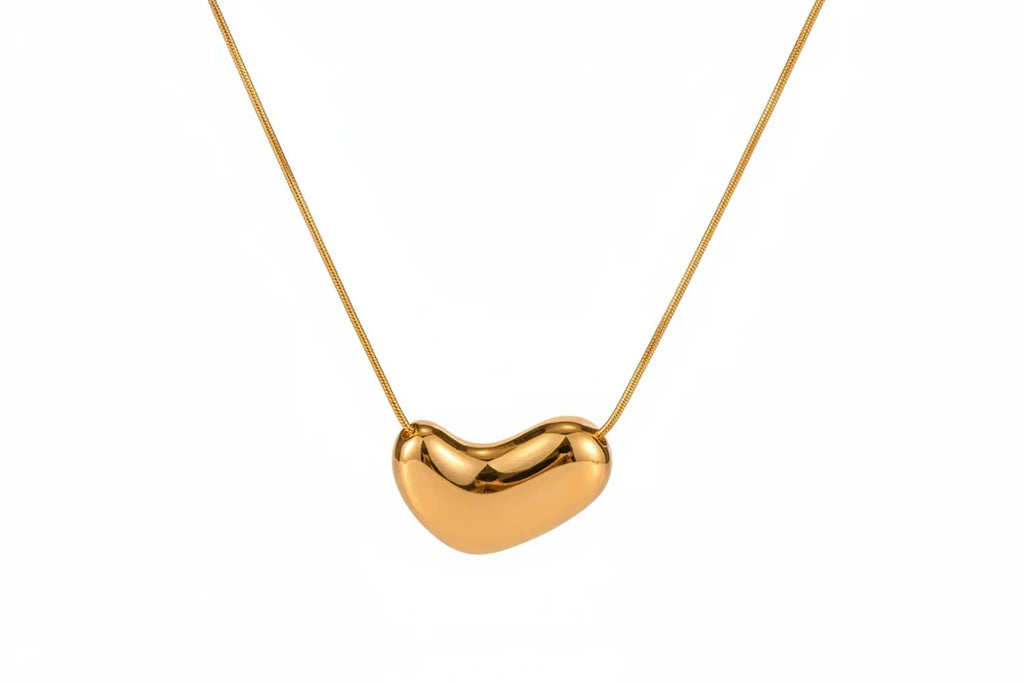 Gold-Plated Titanium Steel Layered Necklace – Tarnish-Free Women's Jewelry