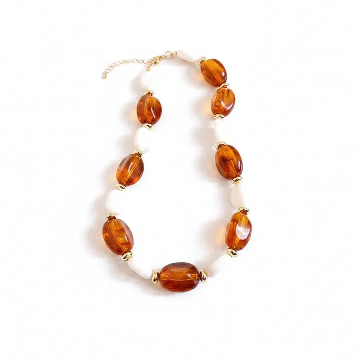 Handmade Beaded Clavicle Necklace - Colorful Beach Choker