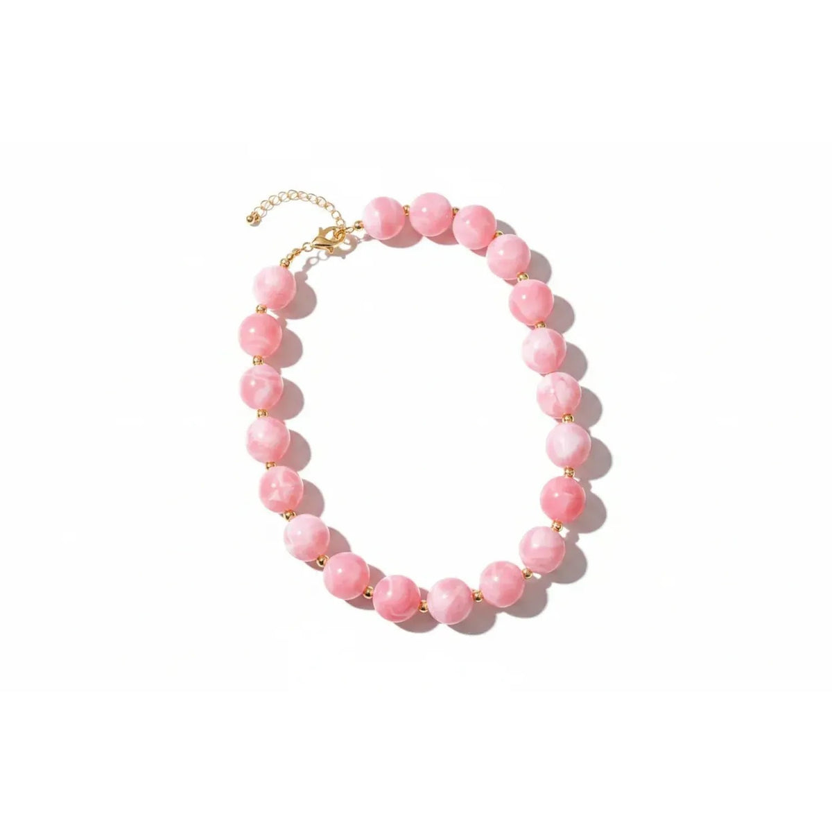 Handmade Beaded Clavicle Necklace - Colorful Beach Choker
